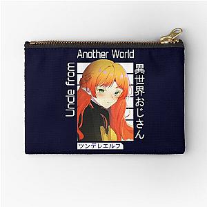 Beautiful Tsundere Elf - Uncle from Another World Zipper Pouch