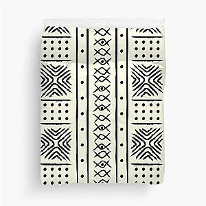 African Mud Cloth Pattern Duvet Cover