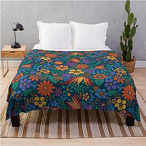 Another Floral Throw Blanket