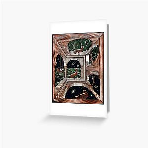 Another World by M. C. Escher Greeting Card