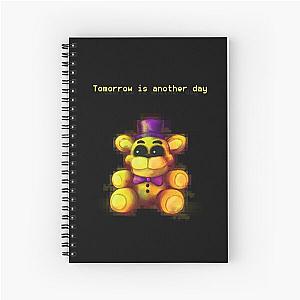 Five Nights at Freddy's FNaF 4 Tomorrow is Another Day Spiral Notebook