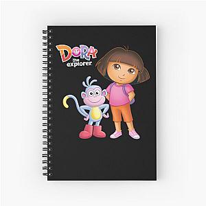 Two level of Dora Spiral Notebook