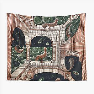 Another World by M. C. Escher Tapestry