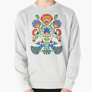 Another Folklore Peacock Pullover Sweatshirt