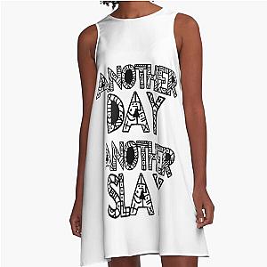 Another Black and White A-Line Dress