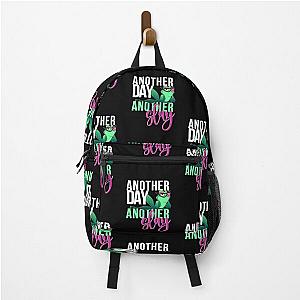 Another Froggy White Backpack