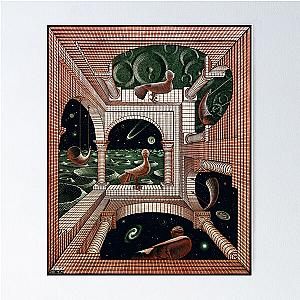 Another World by M. C. Escher Poster