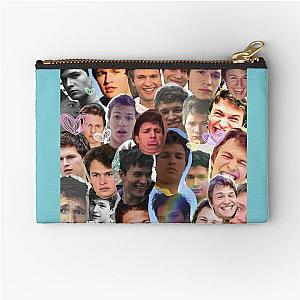 Ansel Elgort collage Zipper Pouch