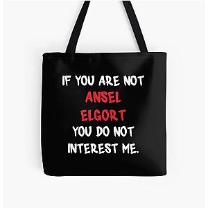 Ansel Elgort - If you are not All Over Print Tote Bag