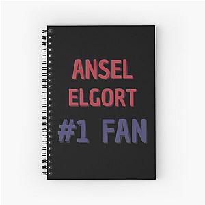 Ansel Elgort - 1 Fan Spiral Notebook