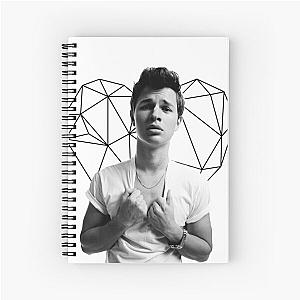 Ansel Elgort  Spiral Notebook