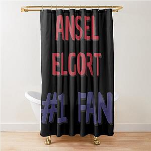 Ansel Elgort - 1 Fan Shower Curtain