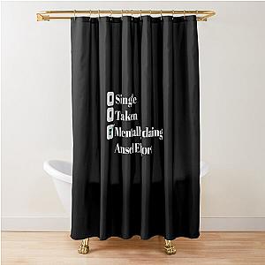 Mentally dating Ansel Elgort Shower Curtain