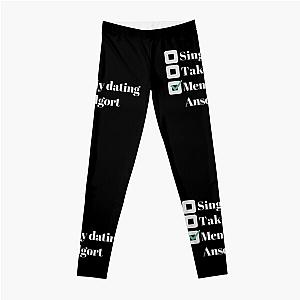 Mentally dating Ansel Elgort Leggings