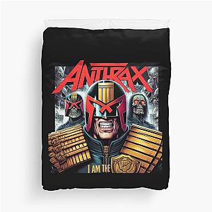 Anthrax I am the Law Duvet Cover