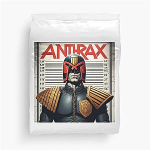 Anthrax Judge Dredd 15 years in the Academy  Duvet Cover