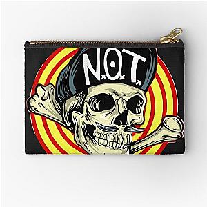 Cute Animated Dog Anthrax Bandanthrax Band Zipper Pouch