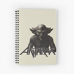 Demonic Power: ANTHRAX Spiral Notebook