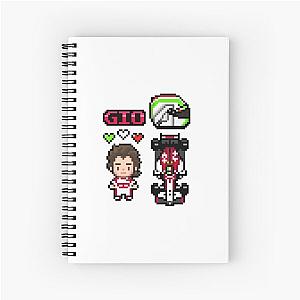 Pixel Antonio Giovinazzi F1 Notebook