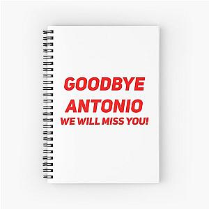 Goodbye Antonio Giovinazzi Notebook