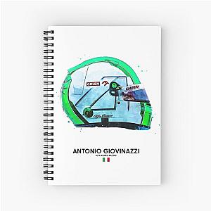 F1 2020 Antonio Giovinazzi Alfa Romeo Crash Helmet Notebook