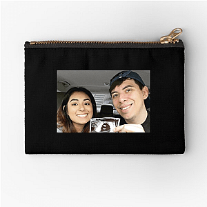 Love Loud, Anxious Louder – Anxiety Couple Anxiety Couple Zipper Pouches