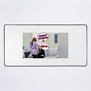 Love, Panic, Repeat – Anxiety Couple Anxiety Couple Mouse Pads