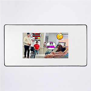 Not Perfect, But Ours – Anxiety Couple Anxiety Couple Mouse Pads
