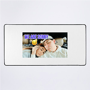 Flaws First, Love Second – Anxiety Couple Anxiety Couple Mouse Pads