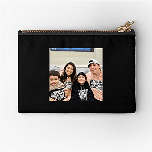 Laugh Through the Panic – Anxiety Couple Anxiety Couple Zipper Pouches