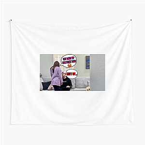 Love, Panic, Repeat – Anxiety Couple Anxiety Couple Tapestries