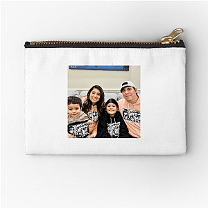 Laugh Through the Panic – Anxiety Couple Anxiety Couple Zipper Pouches