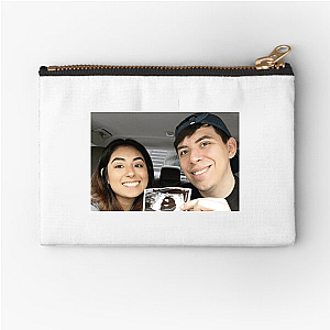 Love Loud, Anxious Louder – Anxiety Couple Anxiety Couple Zipper Pouches