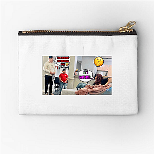 Not Perfect, But Ours – Anxiety Couple Anxiety Couple Zipper Pouches