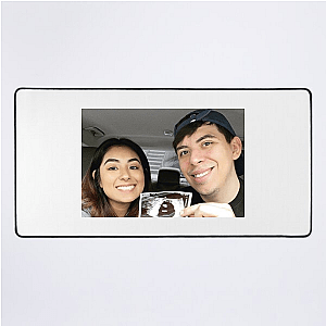 Love Loud, Anxious Louder – Anxiety Couple Anxiety Couple Mouse Pads