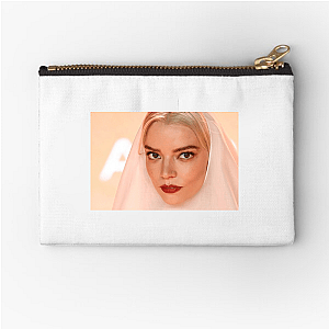 No Script. Just Anya. Anya Taylor Joy Zipper Pouches
