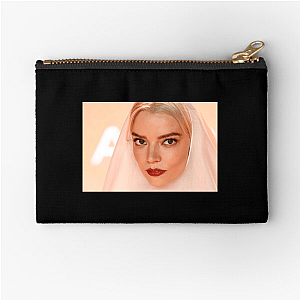 No Script. Just Anya. Anya Taylor Joy Zipper Pouches