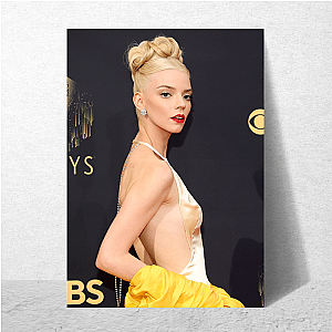 She Haunts in High Fashion Anya Taylor Joy Posters