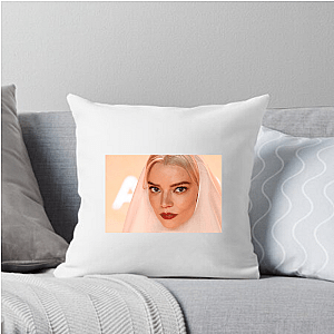 No Script. Just Anya. Anya Taylor Joy Pillows Cover