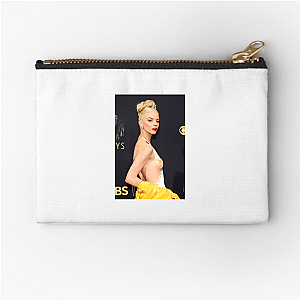 She Haunts in High Fashion Anya Taylor Joy Zipper Pouches
