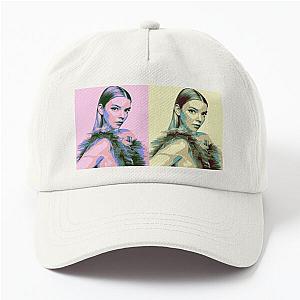 Anya Taylor Joy Pop Art Dad Hat