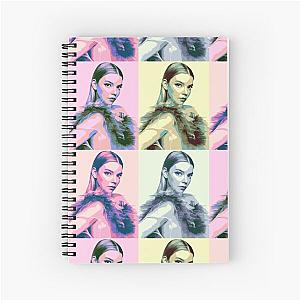 Anya Taylor Joy Pop Art Spiral Notebook