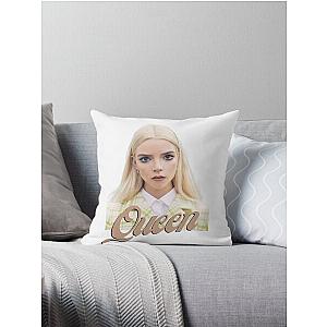 Anya Taylor-Joy - Queen Throw Pillow