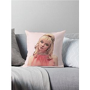 Last Night in Soho Sandy Pink - Anya Taylor-Joy Throw Pillow