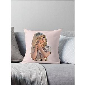 Last Night in Soho Sandy Mirror - Anya Taylor-Joy Throw Pillow