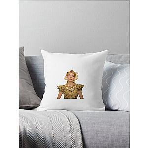 anya taylor-joy met gala Throw Pillow