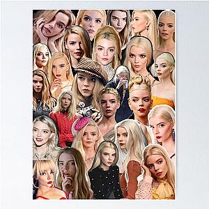 Anya Taylor-Joy collage Poster