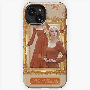 Anya Taylor-Joy Christmas Orange iPhone Tough Case