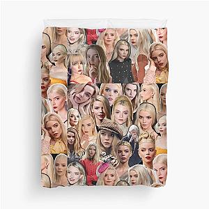 Anya Taylor-Joy collage Duvet Cover