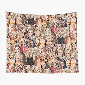 Anya Taylor-Joy collage Tapestry